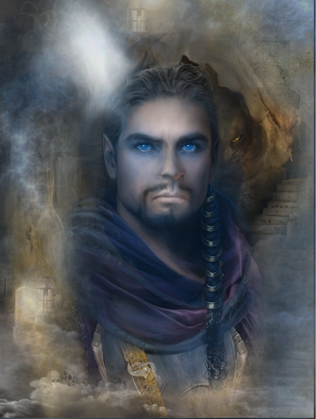 Legion the Silver Veil — fantasy art by HB Wallen for The Under Legend: The Book of Shallowalker